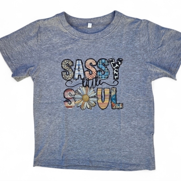 Other - Girls Funny Graphic Sassy Little Soul Tee